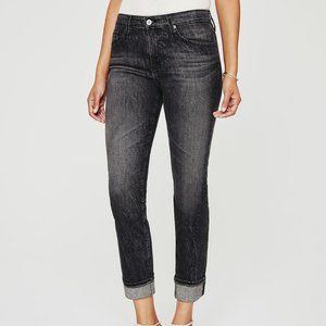 AG Ex-Boyfriend Slim Jeans Black Size 25 NWT